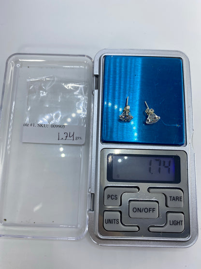 Aretes de Plata con Circonia Multicolor — Taxco 925 — foto 6