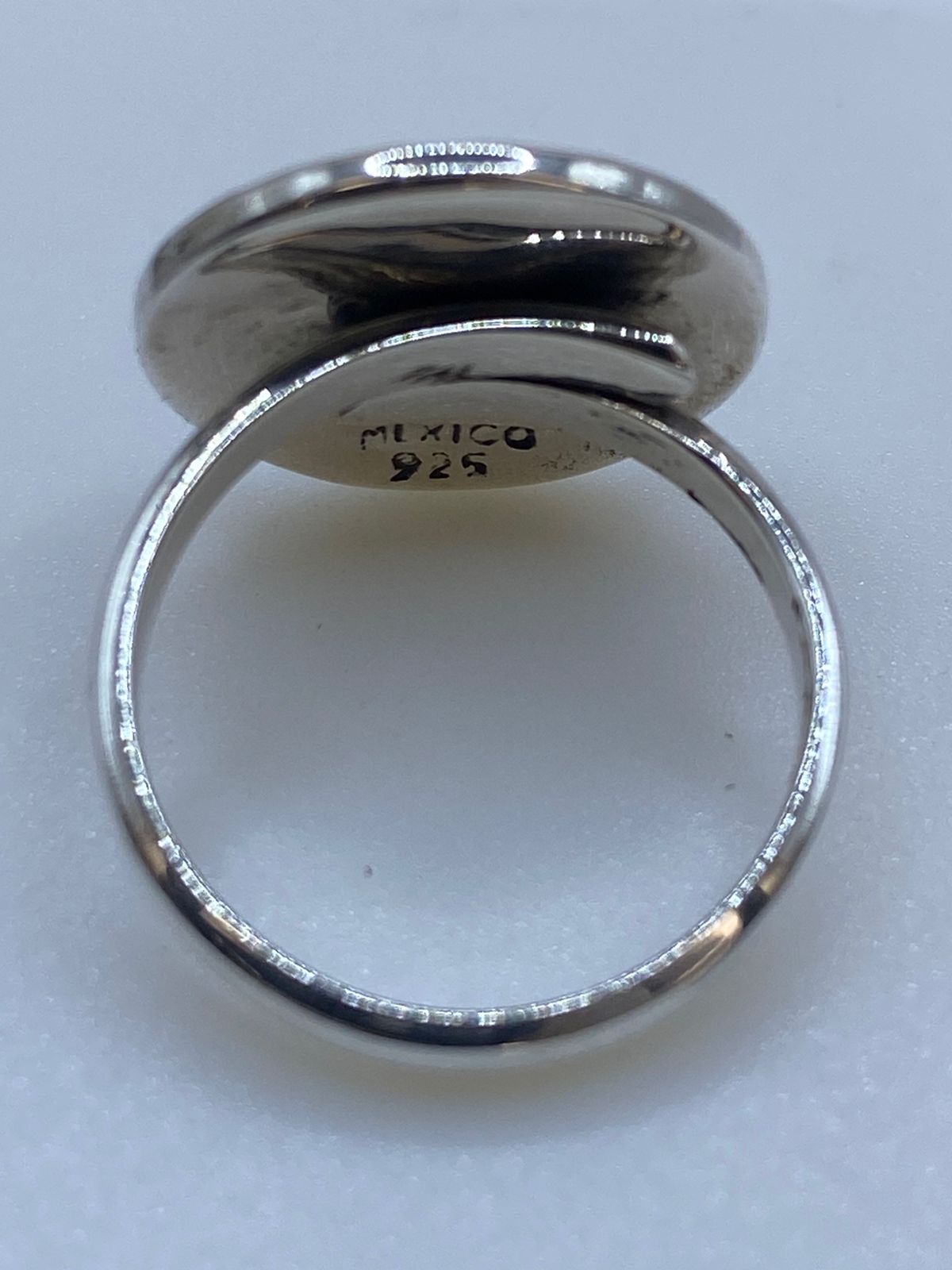 Anillo Ajustable Calendario Maya en Plata .925, sello de autenticidad Plata Ley .925