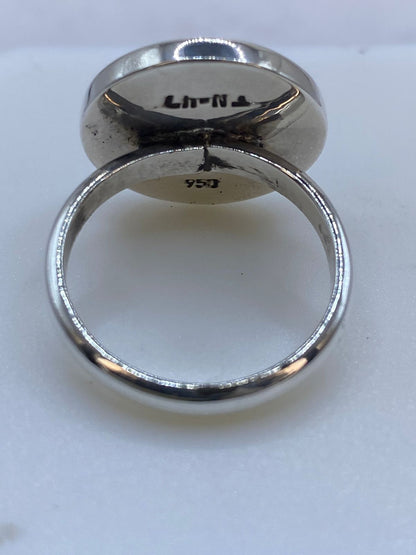 Anillo Calendario Azteca en Plata .950, sello de autenticidad Plata Ley .925