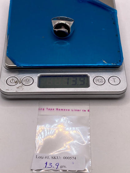 Anillo Delfín en Plata .925, peso en gramos (báscula)