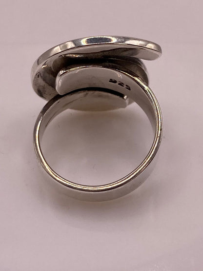 Anillo Espiral Ajustable de Plata Ley .925, sello de autenticidad Plata Ley .925