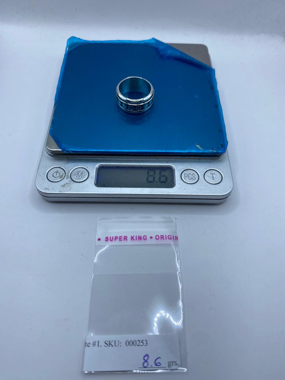 Anillo Giratorio de Plata 925 con Soles Grabados