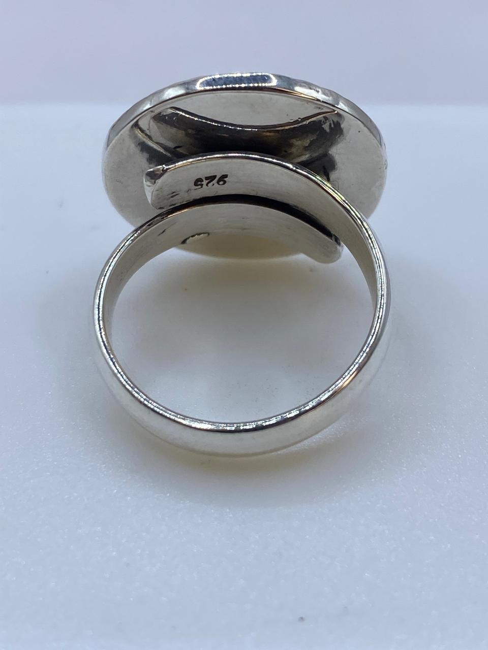 Anillo Guerrero Maya en Plata .925 – Diseño Prehispánico Circular Tipo Sello, sello de autenticidad Plata Ley .925