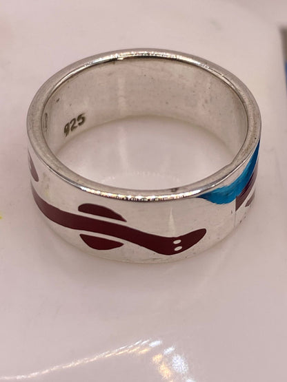 Anillo de Plata .925 Forma de Serpiente, sello de autenticidad Plata Ley .925