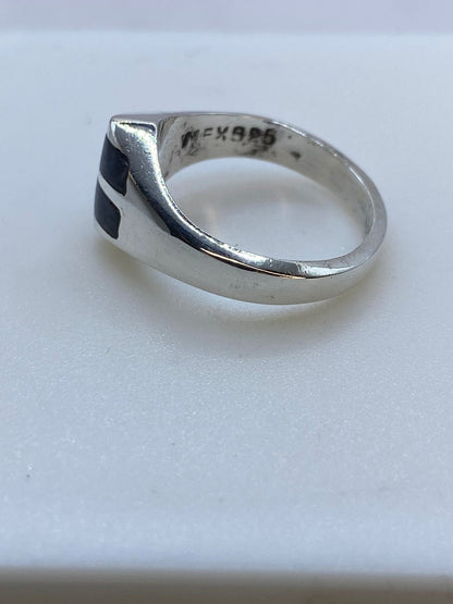 Anillo de Plata .925 con Lapislázuli, vista lateral