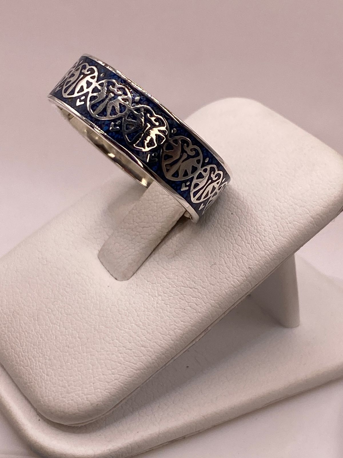Anillo de Plata .925 con Motivo Celta, vista frontal