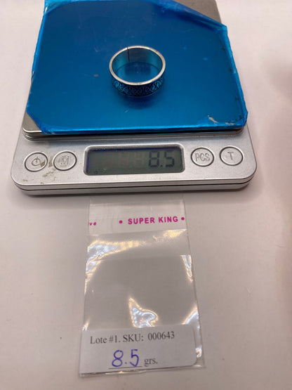 Anillo de Plata .925 con Motivo Celta, peso en gramos (báscula)