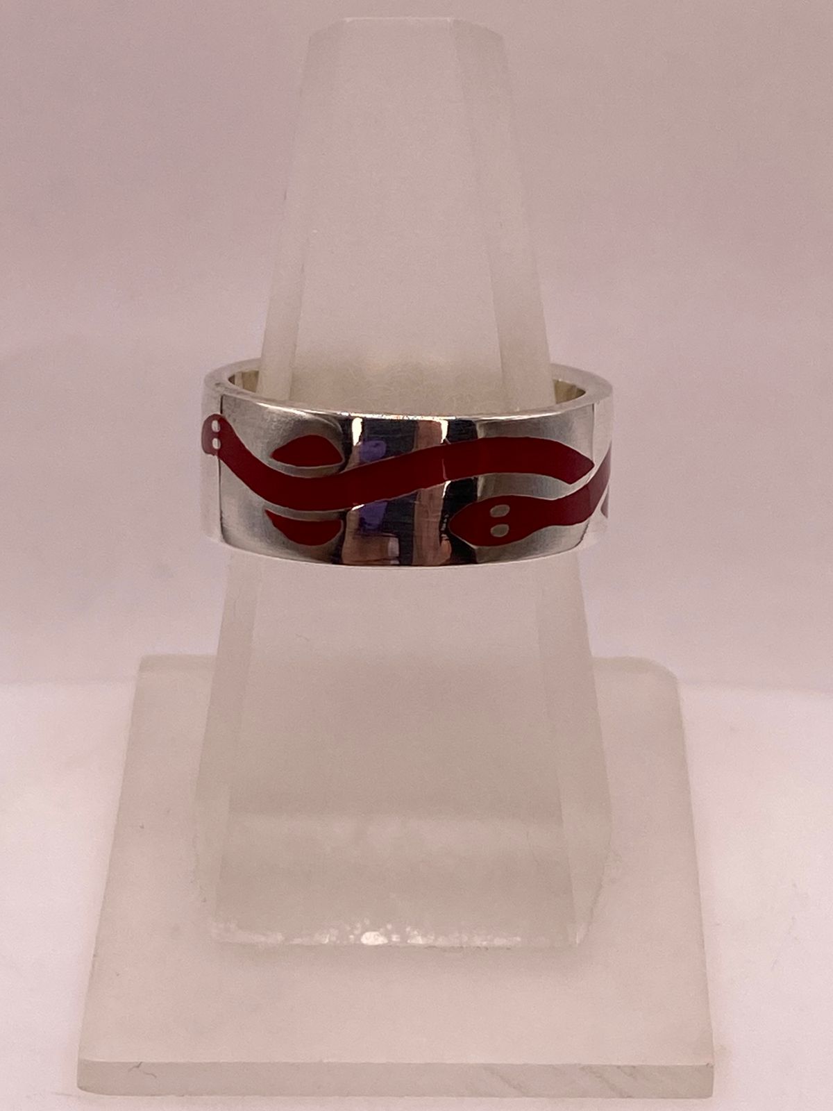 Anillo Serpiente de Plata .925