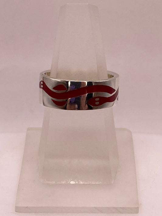 Anillo Serpiente de Plata .925