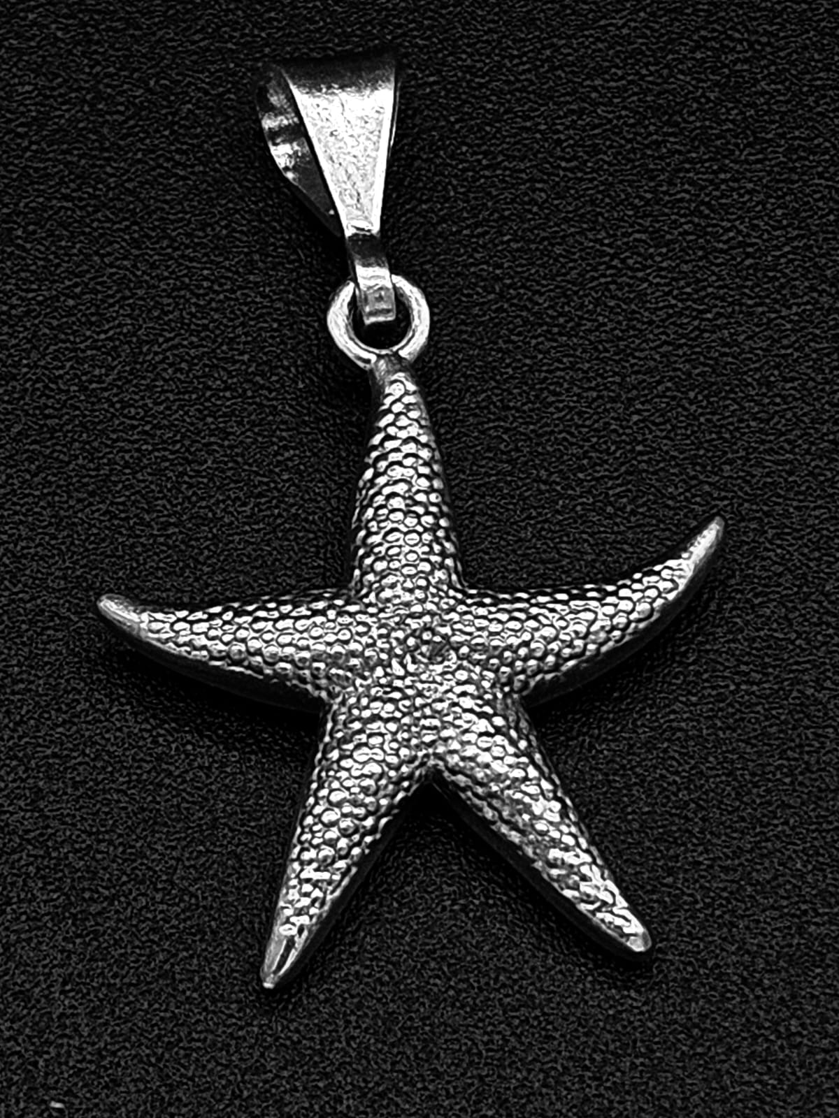 Dije Plata Ley 295, Estrella, vista frontal