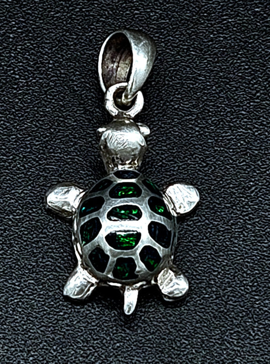 Sello de ley en el interior del dije plata ley 925 tortuga