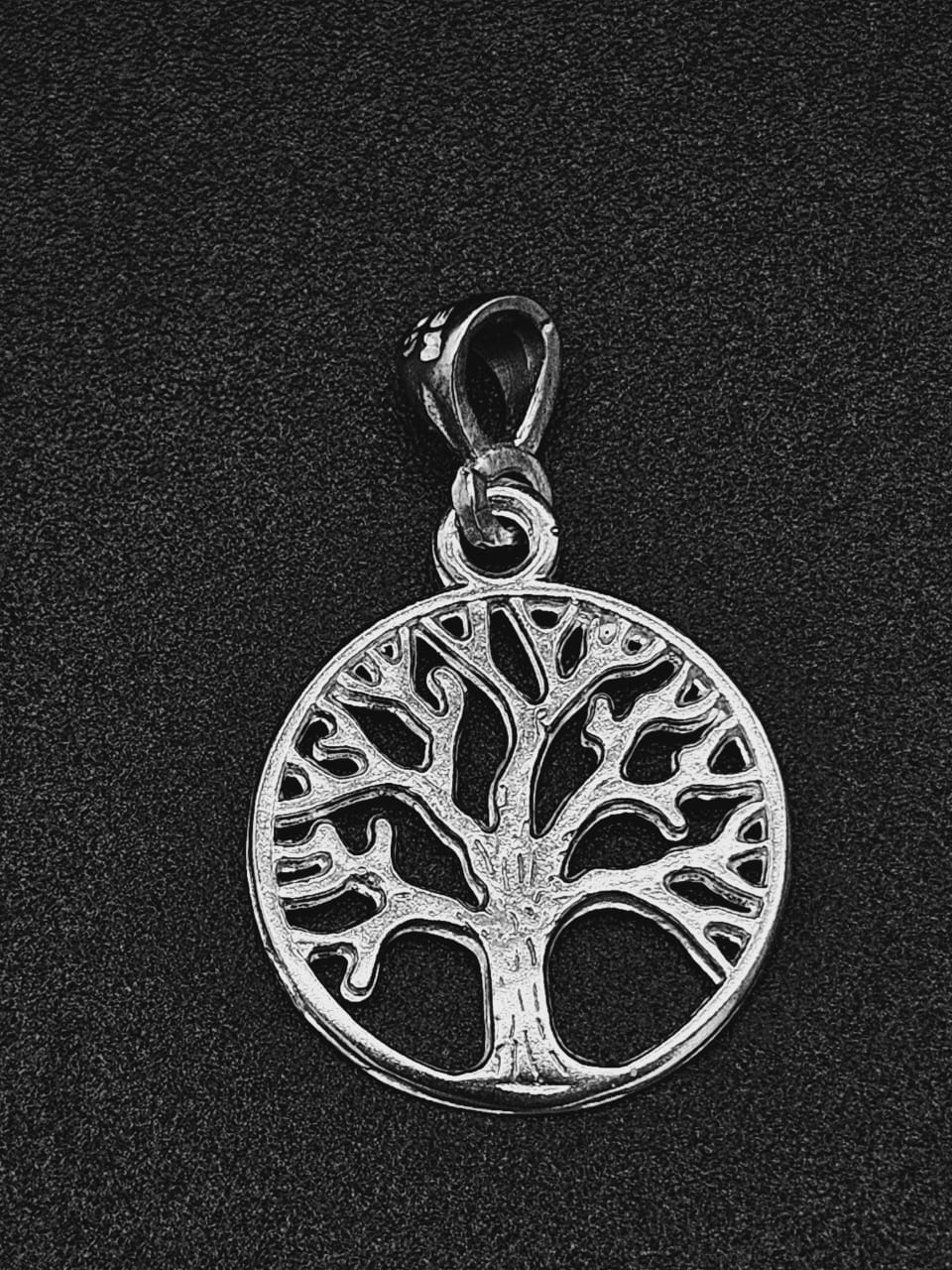 Sello de ley en el interior del dije plata ley 925, arbol de la vida