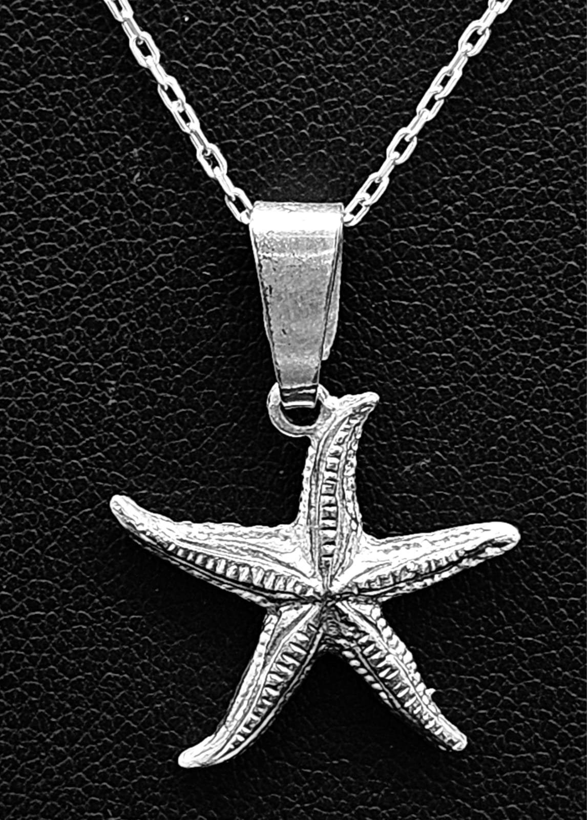 Dije Plata Ley 925, Estrella, sello de autenticidad Plata Ley .925