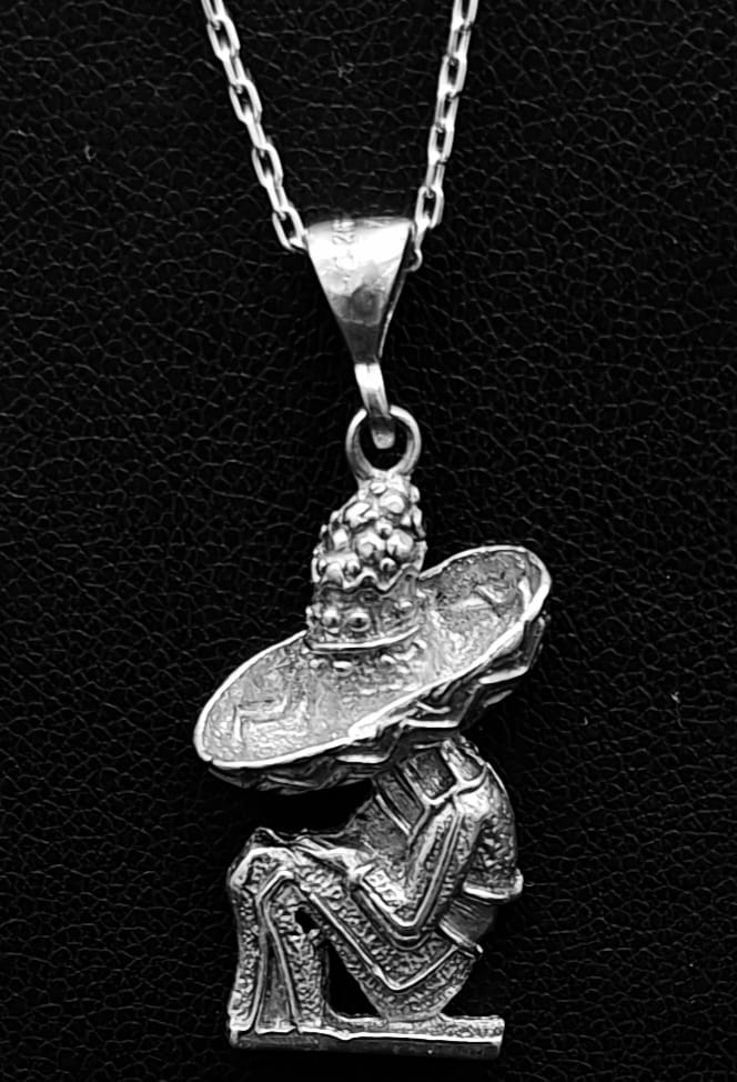 Dije Plata Ley 925 , Mexicano, sello de autenticidad Plata Ley .925
