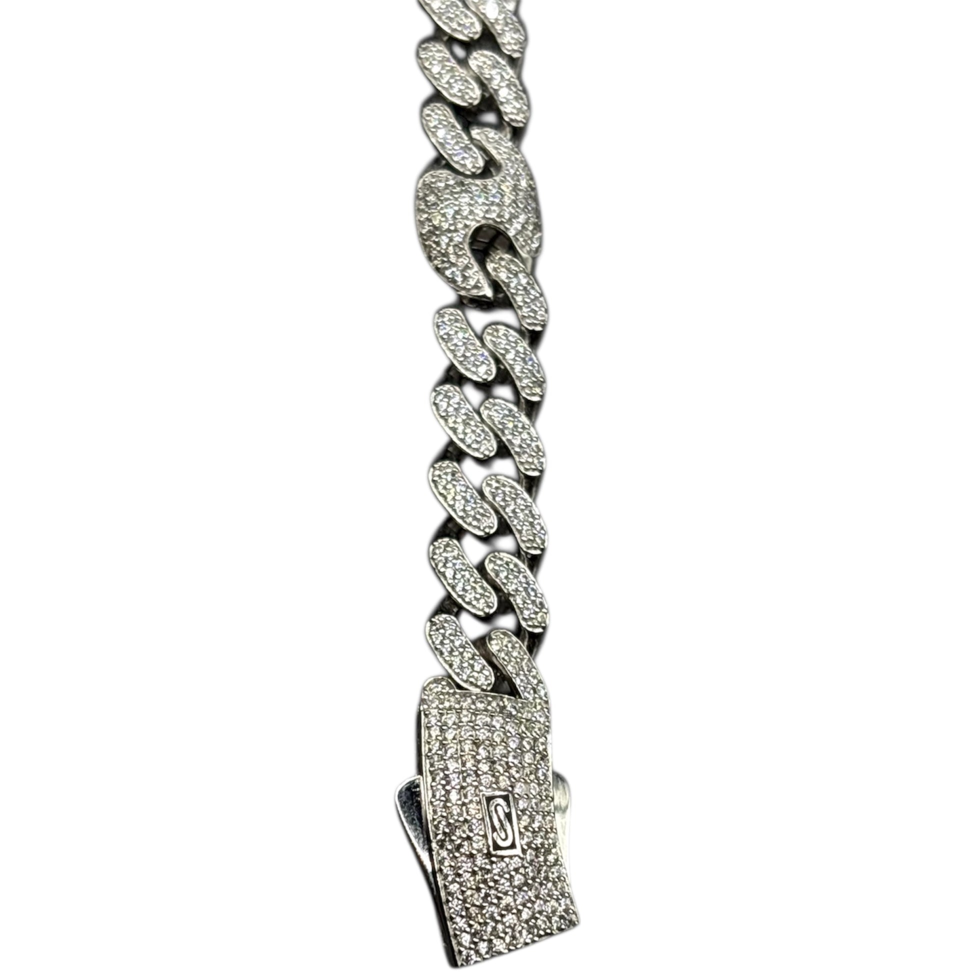 Pulso Mocaco Chain Plata .925, sello de autenticidad Plata Ley .925