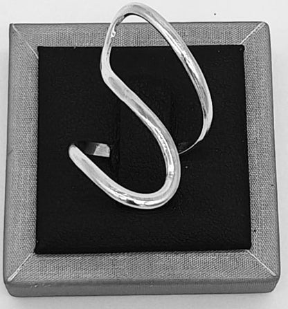 Anillo Plata Ley 925 ., vista frontal