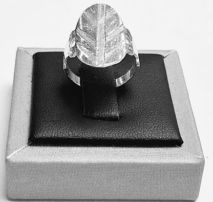 Anillo Diamantada en Plata Ley 925, sello de autenticidad Plata Ley .925