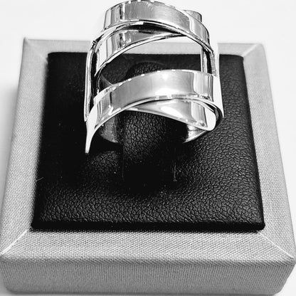Sello de ley en el interior del anillo plata ley 925