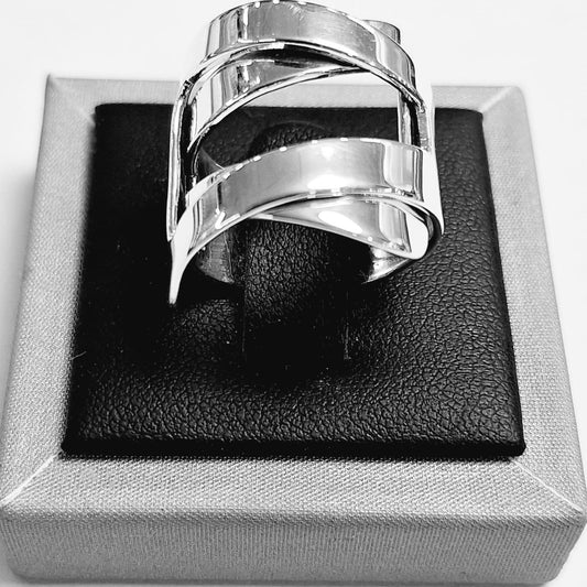 Sello de ley en el interior del anillo plata ley 925