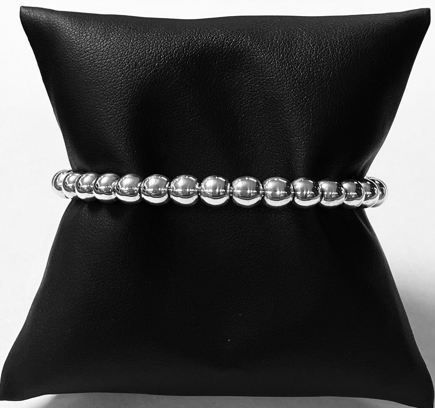 Brazalete en Plata Ley 925, vista frontal