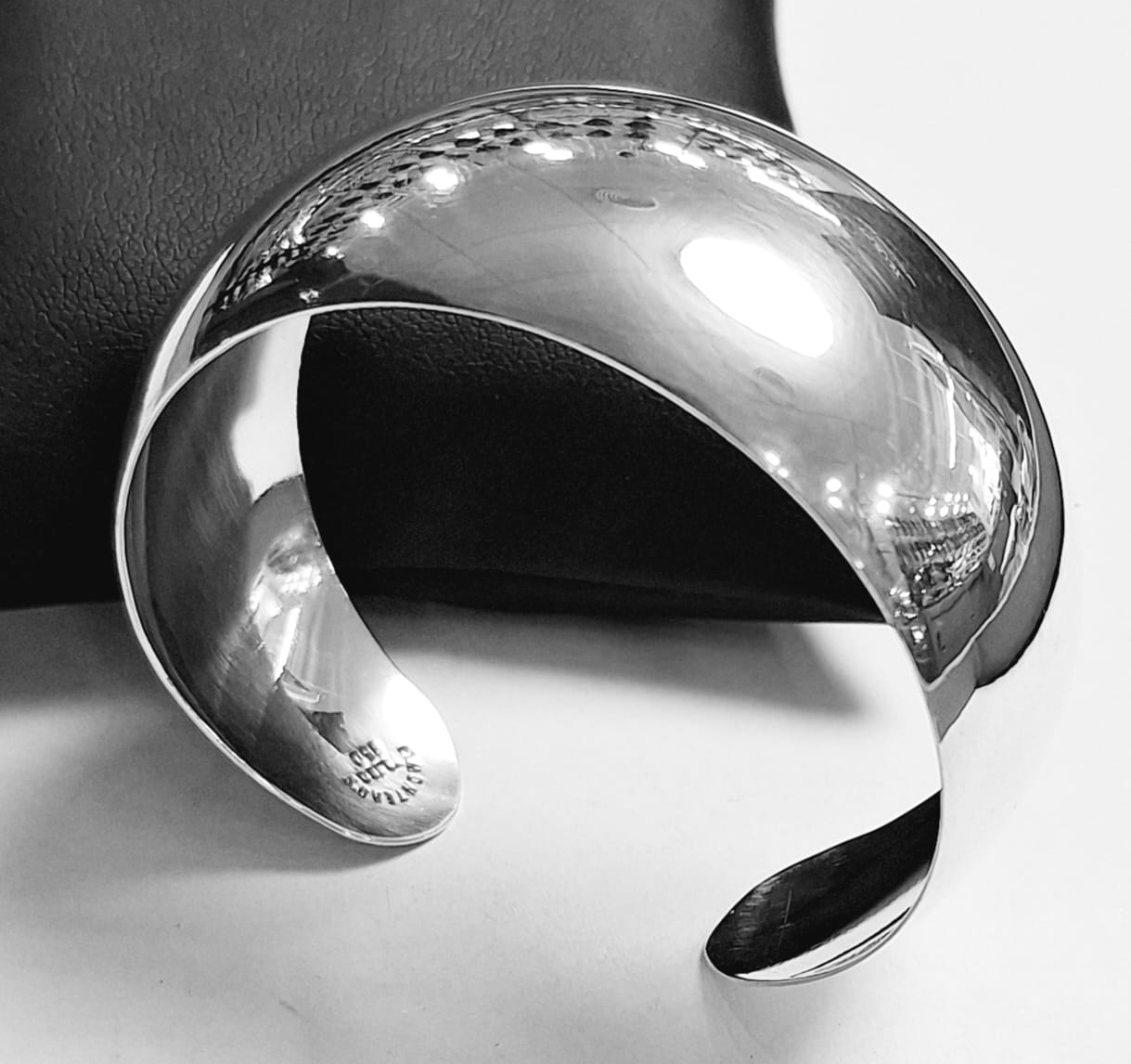 Brazalete en Plata Ley 925, vista frontal