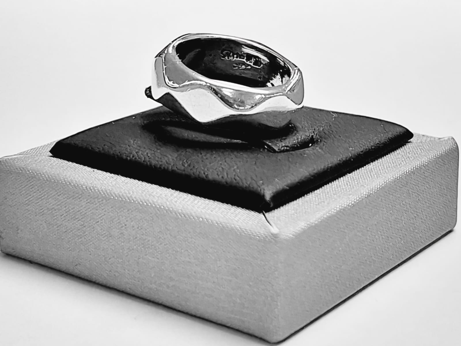 Anillo Plata Ley 925, sello de autenticidad Plata Ley .925