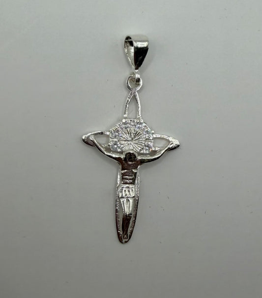 Cruz Nudo de Bruja Cristo — vista frontal