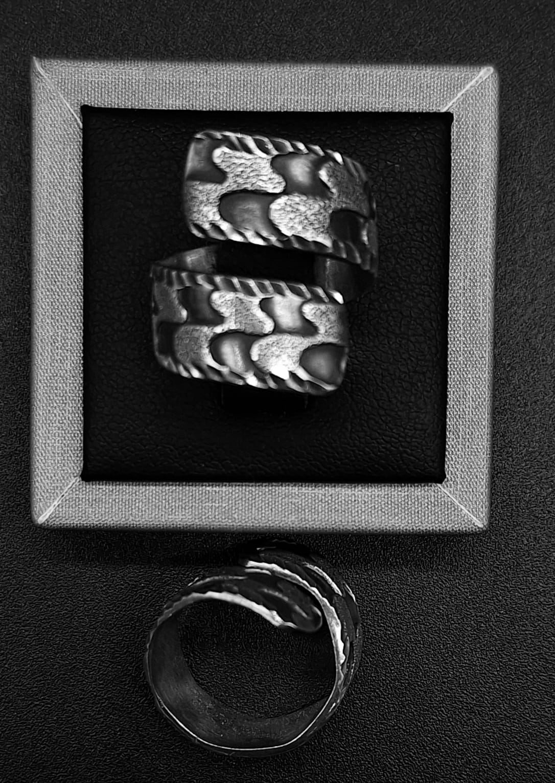 Anillo Plata Ley 925 ,vintage, sello de autenticidad Plata Ley .925