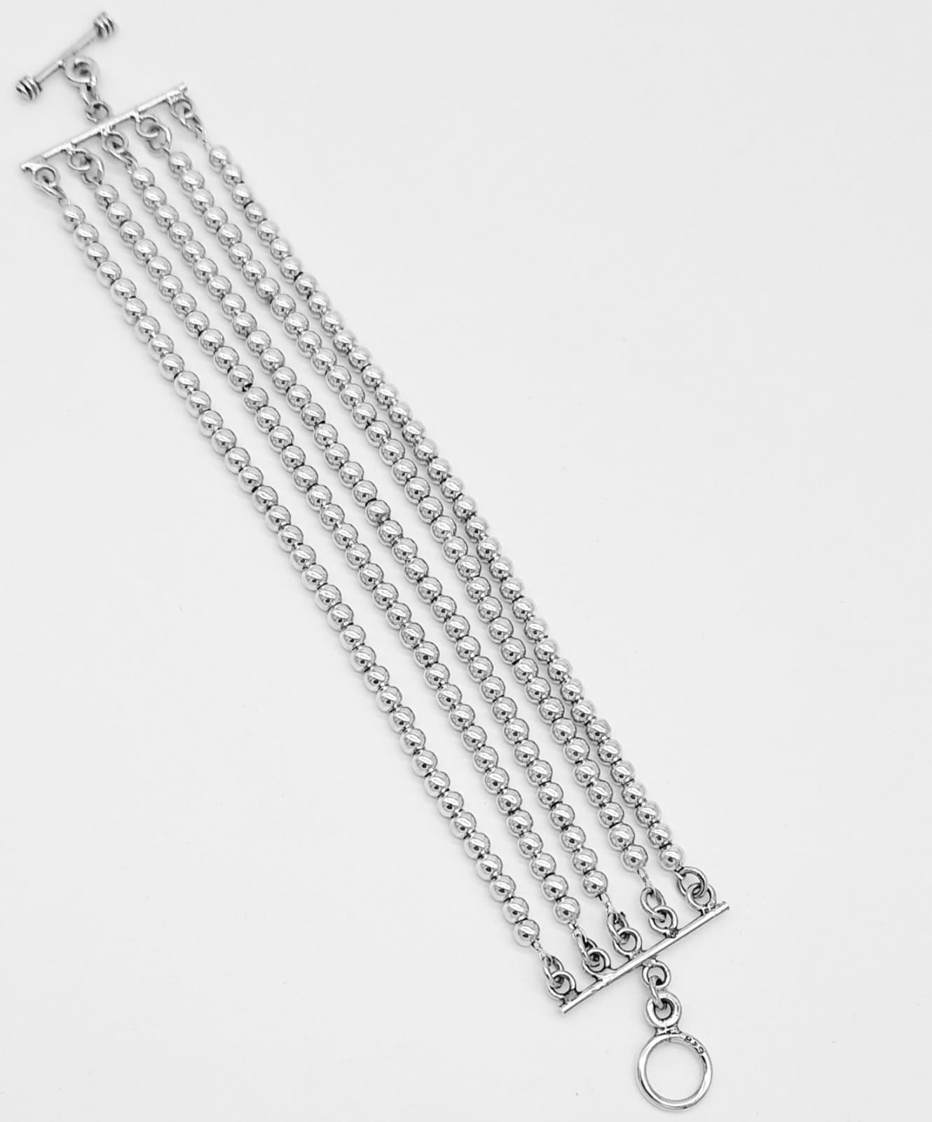 Pulsera Plata Ley 925, sello de autenticidad Plata Ley .925