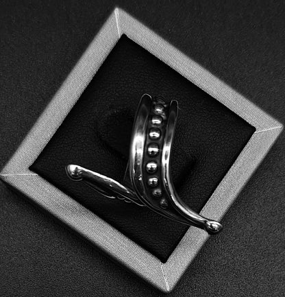 Anillo Plata Ley 925 , Vintage, sello de autenticidad Plata Ley .925