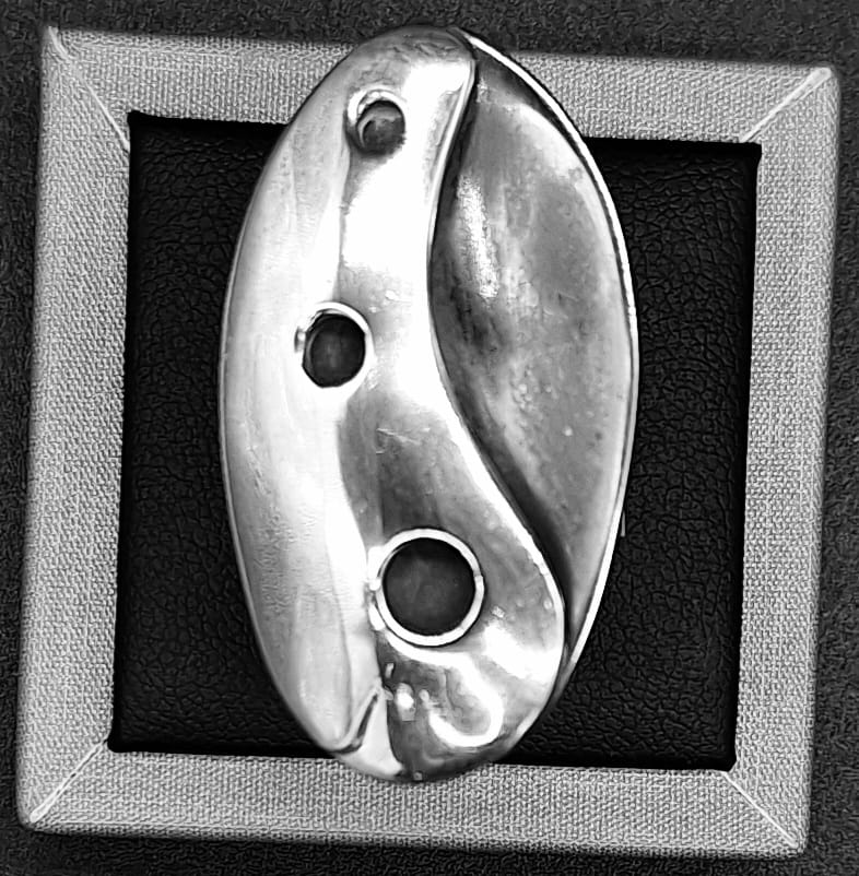 Anillo Plata Ley 950, sello de autenticidad Plata Ley .925