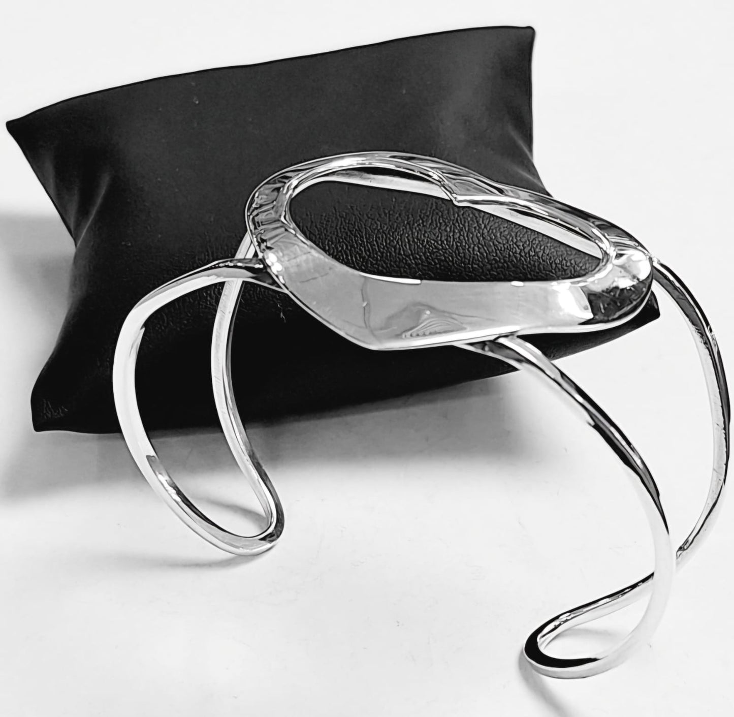Brazalete en Plata Ley 925, vista frontal