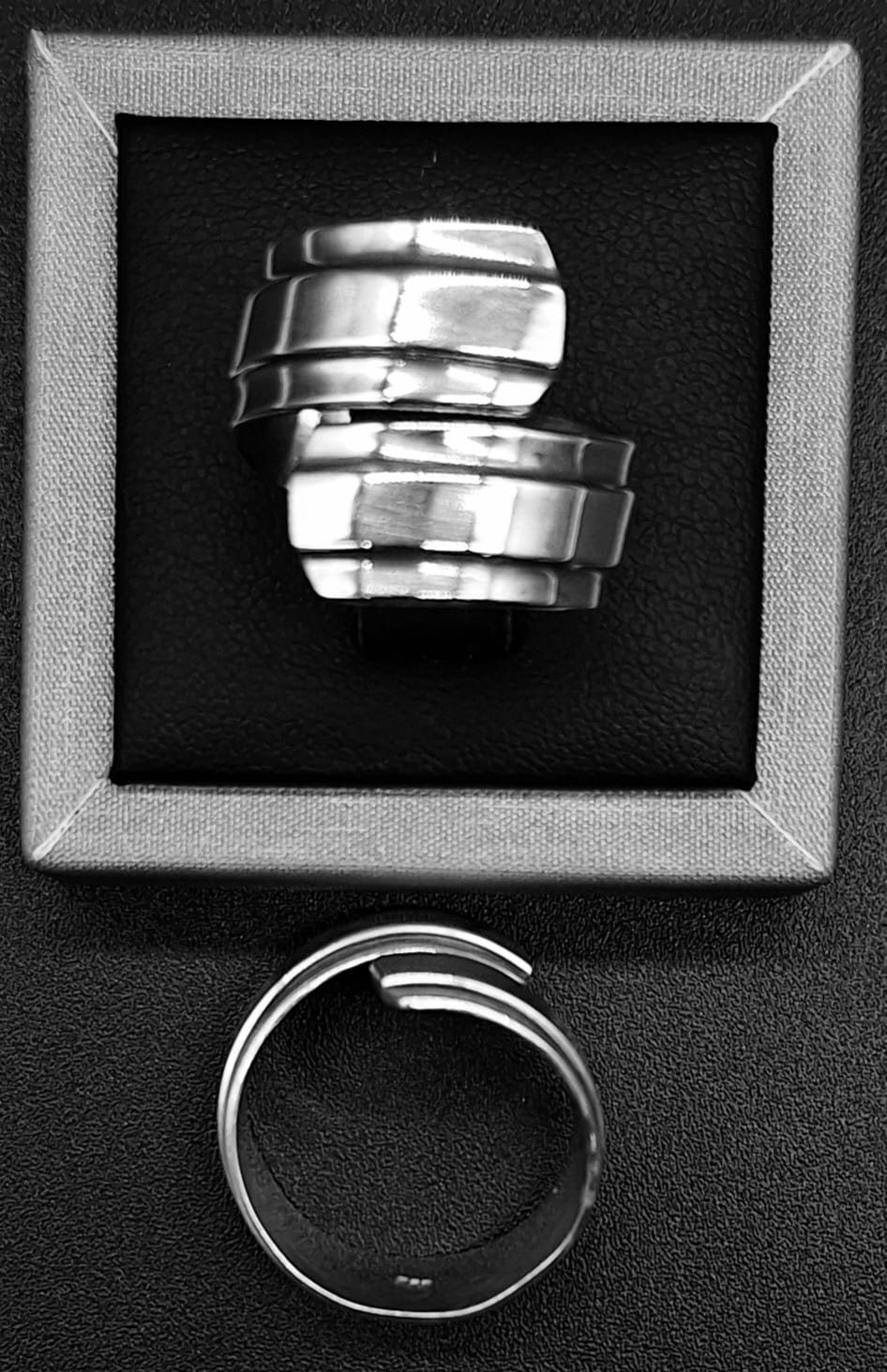 Anillo Plata Ley 925, sello de autenticidad Plata Ley .925