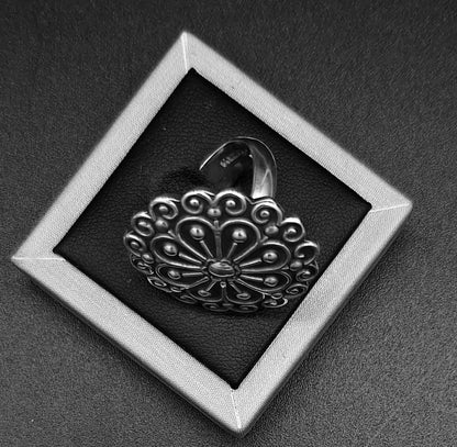 Anillo Plata Ley 925, Vintage, sello de autenticidad Plata Ley .925