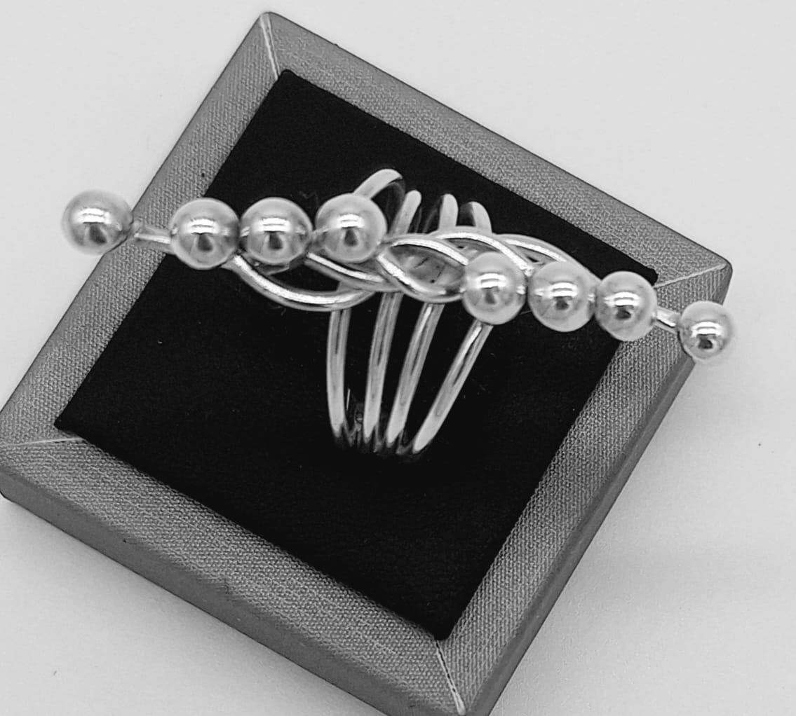 Anillo Plata Ley 925, sello de autenticidad Plata Ley .925