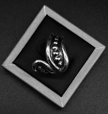 Anillo Plata Ley 925 , Vintage, sello de autenticidad Plata Ley .925