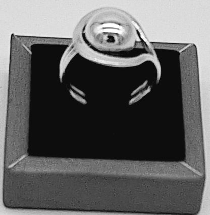 Anillo Plata Ley 925, vista frontal