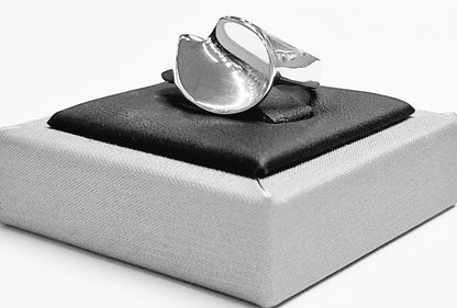 Anillo Plata Ley 925, vista frontal