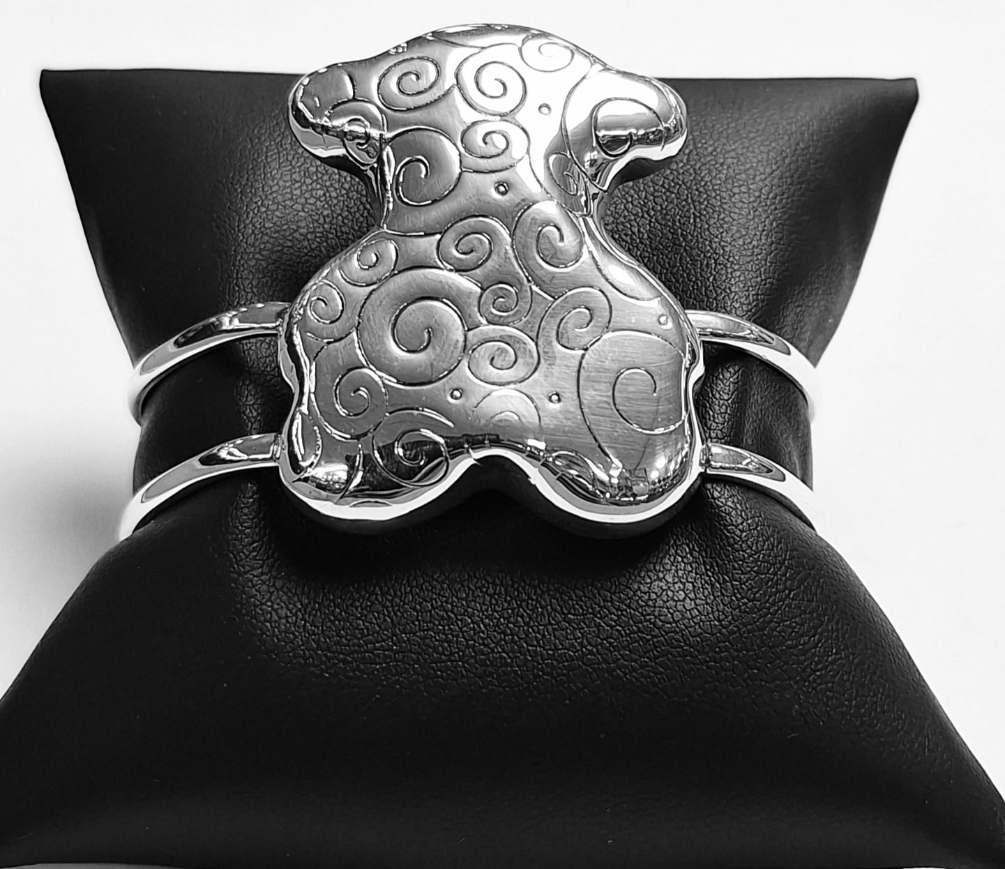 Brazalete Plata 925, vista frontal