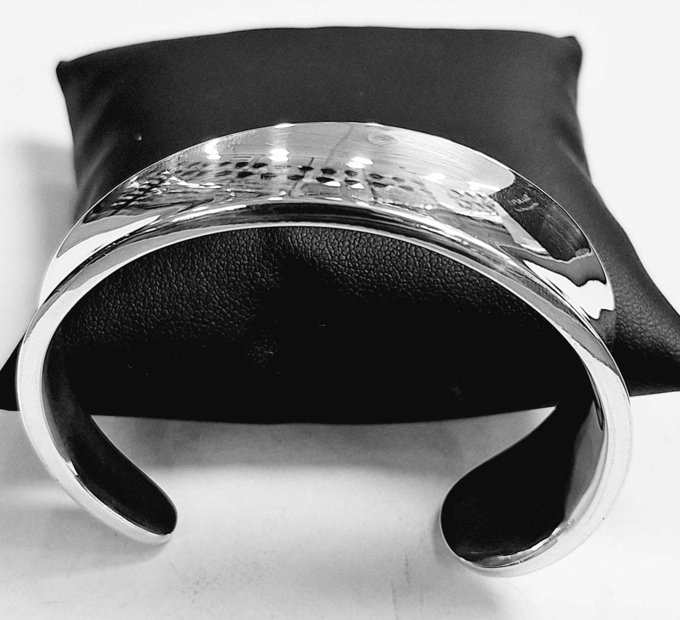 Brazalete en Plata Ley 950, vista frontal